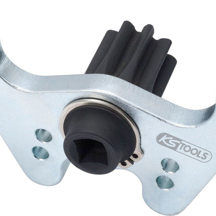 KS TOOLS Motor-Durchdrehvorrichtung für Volvo ( 455.0085 ) - Toolbrothers