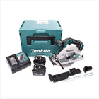 Makita DHS 680 RMJ Akku Handkreissäge 18 V 165 mm Brushless + 2x Akku 4,0 Ah + Ladegerät + Adapter + Makpac - Toolbrothers