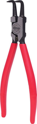 KS TOOLS Außen-Sicherungszange, abgewinkelt, 230mm ( 500.1027 ) - Toolbrothers