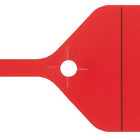 KS TOOLS Schlüsselanhänger mit Schlaufe, rot, 500 Stück ( 500.8019 ) - Toolbrothers