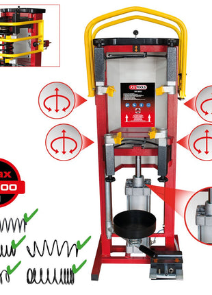 KS TOOLS Druckluft-Stand-Federspanner, max. 10 bar ( 500.8800 )