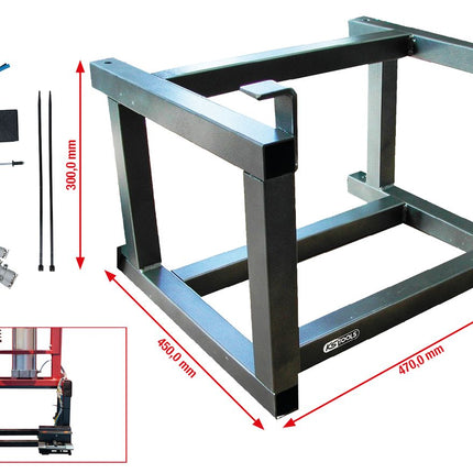 KS TOOLS Unterstellbock für Druckluft-Stand-Federspanner für 500.8800 ( 500.8802 )