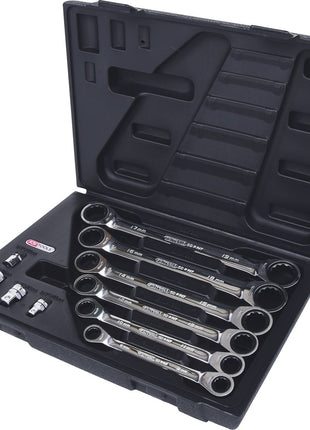 KS TOOLS GEARplus Doppel-Ratschenringschlüssel-Satz, 10-tlg 8-19mm ( 503.4560 ) - Toolbrothers