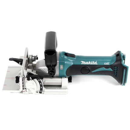 Makita DPJ 180 RMJ 18 V Li-Ion Akku Nutfräse im Makpac + 2 x 4,0 Ah Akkus + Ladegerät - Toolbrothers