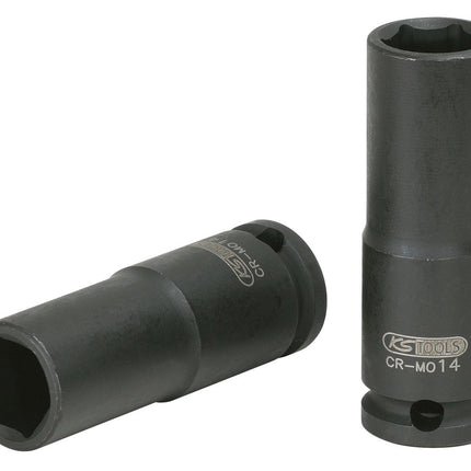 KS TOOLS 3/4" Sechskant-Kraft-Stecknuss, lang, 21mm ( 515.1421 ) - Toolbrothers