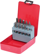 KS TOOLS HM Frässtift-Satz, Stahlblechkassette, 10-tlg ( 515.3210 ) - Toolbrothers