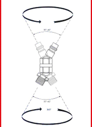 KS TOOLS 1/4'' Metall-Kugelgelenk-Stecknippel, 56mm ( 515.3395 ) - Toolbrothers