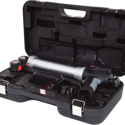 KS TOOLS Akku-Kartuschen-Pistole 400 ml mit 2 Akkus und 1 Ladegerät ( 515.3576 )