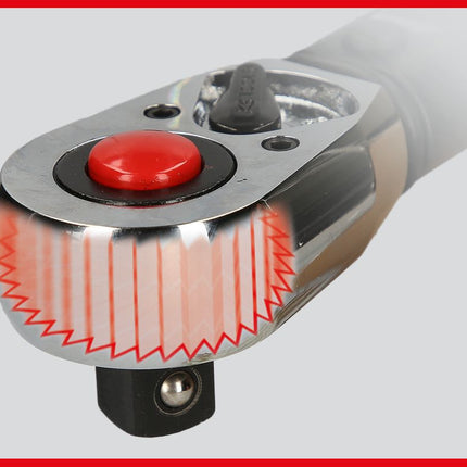 KS TOOLS 1/2" ERGOTORQUE®precision Ratschen-Drehmomentschlüssel, 20-100Nm ( 516.1532 ) - Toolbrothers
