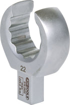 KS TOOLS 9x12mm Einsteck-Ringschlüssel offen, 22mm ( 516.2522 ) - Toolbrothers