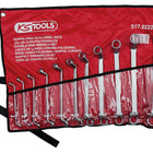 KS TOOLS Doppel-Ringschlüssel-Satz, gekröpft, 11-tlg 6-32mm ( 517.0222 ) - Toolbrothers