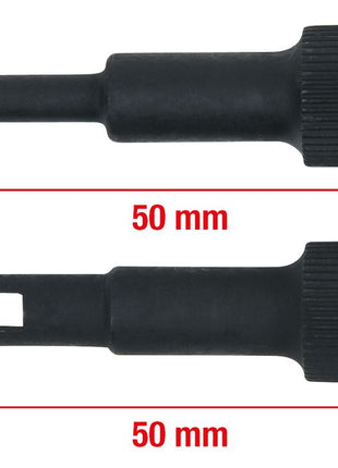 KS TOOLS Bit-Stecknuss-Satz für Klimaanlagen-Festdrossel, 2-tlg ( 550.1175 ) - Toolbrothers