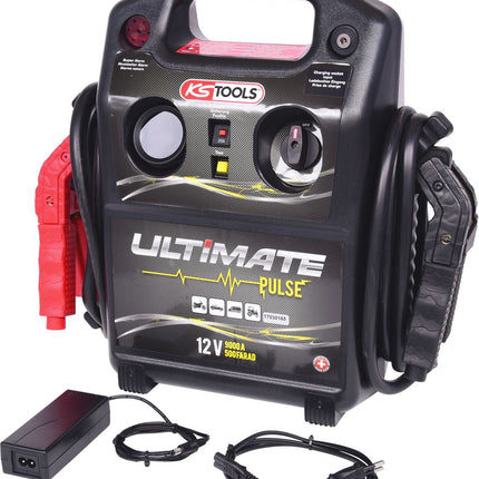 KS TOOLS 12 V Kondensator-Booster - mobiles Starthilfegerät 1800 A ( 550.1840 ) - Toolbrothers