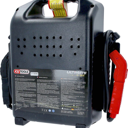 KS TOOLS 12 V / 24 V Kondensator-Booster - mobiles Starthilfegerät 4700 A / 3700A ( 550.1850 ) - Toolbrothers