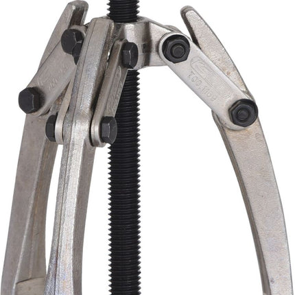KS TOOLS Polklemmen-Abzieher 3-armig mit Knebel, M10x100mm ( 700.1169 ) - Toolbrothers