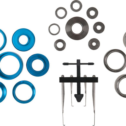 KS TOOLS Wellendichtring und Simmerring Montagewerkzeug-Satz, 24-tlg ( 700.1280 )