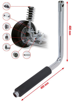 KS TOOLS Achsspielprüfer ( 700.1465 ) - Toolbrothers