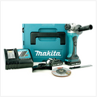 Makita DGA 452 RYJ Akku Winkelschleifer 18V 115mm + 2x Akku 1,5Ah + Ladegerät + Makpac - Toolbrothers