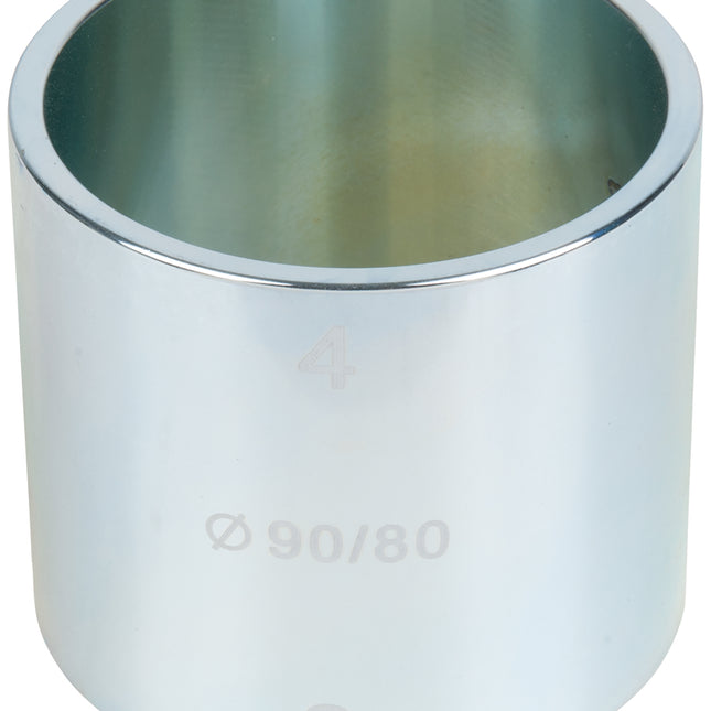 KS TOOLS Druckhülse, Innen-Ø 80mm, Außen-Ø 90mm ( 700.1800-04 )