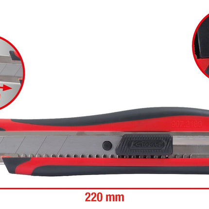 KS TOOLS Universal-Abbrechklingen-Messer 25 mm ( 907.2180 ) - Toolbrothers