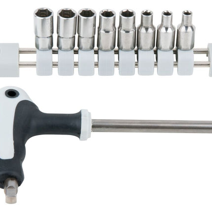 KS TOOLS EDELSTAHL Steckschlüssel-Satz, 9-tlg ( 910.2450 )