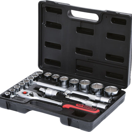 KS TOOLS 1/2" Steckschlüssel-Satz, 20-tlg ( 911.0620 ) - Toolbrothers