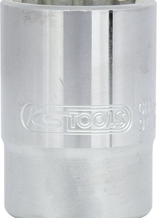 KS TOOLS Vaso de 3/4" de 12 caras, corto, 27 mm ( 911.3537 )