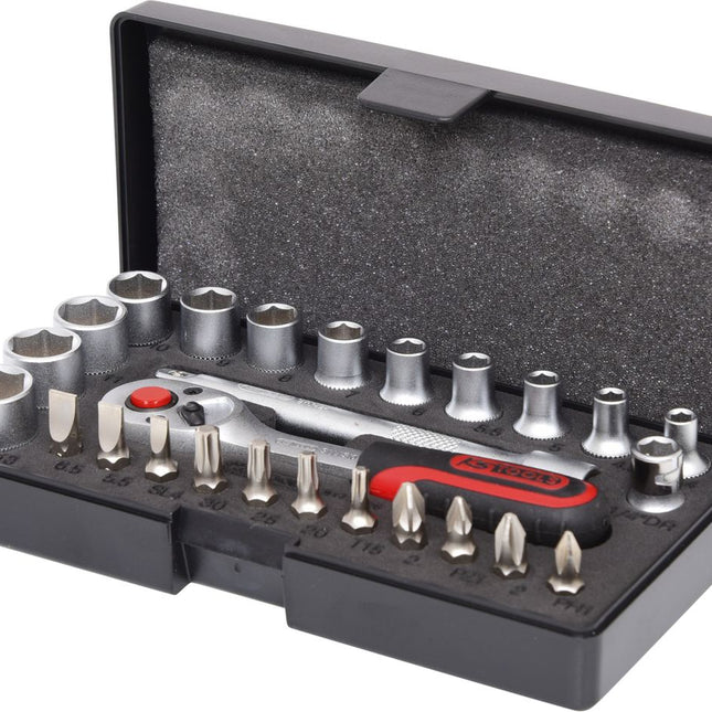 KS TOOLS 1/4" Steckschlüssel-Satz, 26-tlg ( 917.0626 ) - Toolbrothers