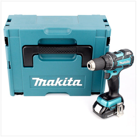 Makita DDF 480 Y1J - 18 V Brushless Akku Bohrschrauber im Makpac mit 1 x 1,5 Ah Akku - Toolbrothers