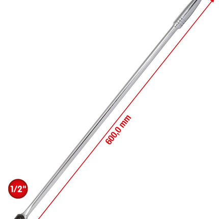 KS TOOLS 1/2" CHROMEplus Gelenk-Steckgriff, 600mm ( 918.1292 ) - Toolbrothers