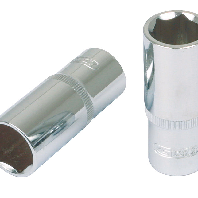 KS TOOLS 1/4" CHROMEplus Sechskant-Stecknuss, lang, 10mm ( 918.1430 ) - Toolbrothers