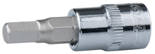 KS TOOLS 1/4" CHROME Bit-Stecknuss Innensechskant, 8mm ( 918.1466 )