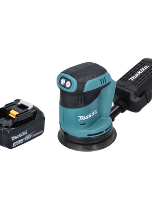 Makita DBO 180 M1 Akku Exzenterschleifer 18 V 125 mm + 1x Akku 4,0 Ah - ohne Ladegerät - Toolbrothers