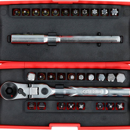 KS TOOLS 1/4" Bit-Satz, 31-tlg ( 918.3015 ) - Toolbrothers