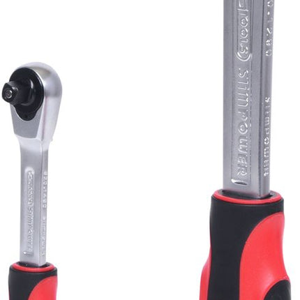 KS TOOLS SlimPOWER Umschaltknarren-Satz, 2-tlg 1/4"+1/2" ( 920.0002 ) - Toolbrothers