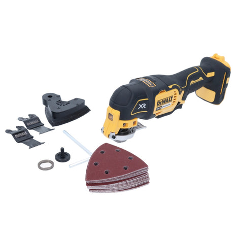 DeWalt DCS 355 N Akku Oszillierer Multitool 18 V Brushless + 29 tlg. Zubehör Set - ohne Akku, ohne Ladegerät - Toolbrothers