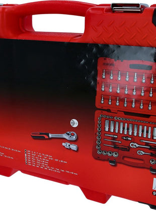 KS TOOLS 1/4"+3/8" Steckschlüssel-Satz, 100-tlg ( 951.0699 ) - Toolbrothers