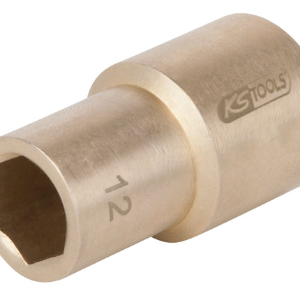 KS TOOLS BRONZEplus Stecknuss 1/2" 6-kant 19 mm ( 963.1217 )