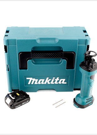 Makita DCO 180 Y1J 18 V Akku Rotationsschneider im Makpac inkl. BL 1815 N 1,5 Ah Akku - Toolbrothers