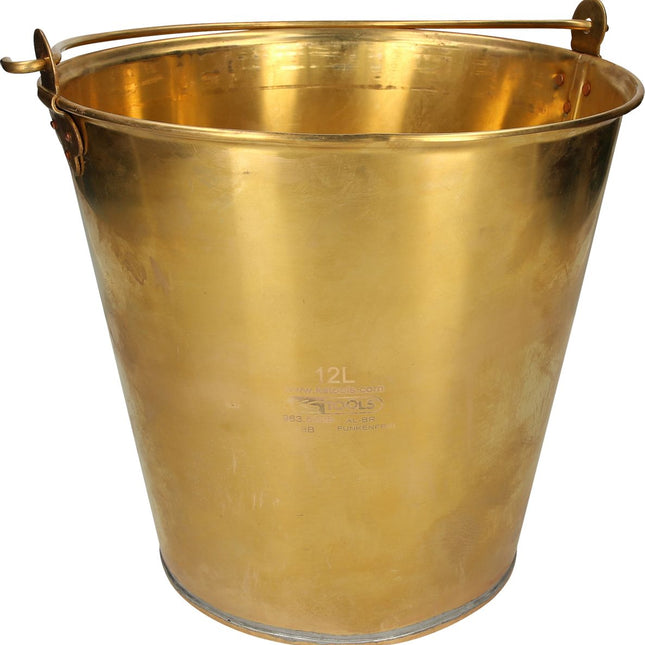 KS TOOLS Funkenfreier Eimer aus Aluminium 12l  ( 963.5506 )