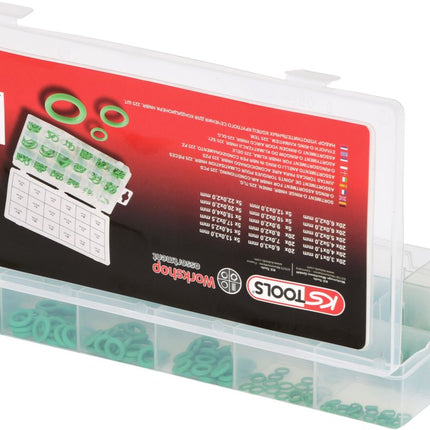 KS TOOLS Sortiment O-Ringe, HNBR, Innen Ø 3-22mm, 225-tlg ( 970.0260 ) - Toolbrothers