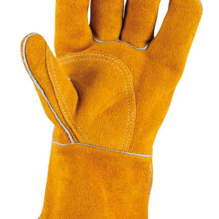 KS TOOLS Schweißer-Lederhandschuhe, 9 ( 985.7035 ) - Toolbrothers