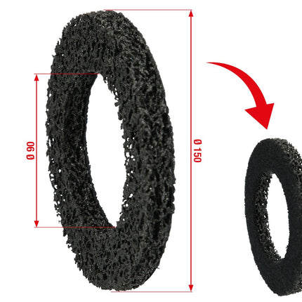 KS TOOLS Ersatzscheibe für Radnabenschleifer, Ø 150 mm ( 100.5077 ) - Toolbrothers
