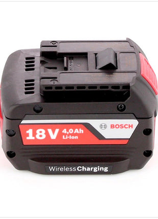 Bosch GAL 1830 W Professional Ladegerät wireless Charging + 2x Bosch GBA 4,0 Ah wireless charging Akku ( 1600A00C42 ) - Toolbrothers