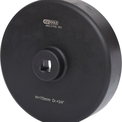 KS TOOLS 3/4" Achsmuttern-Schlüssel, 6-kant, kurz, 170mm ( 460.0155 ) - Toolbrothers