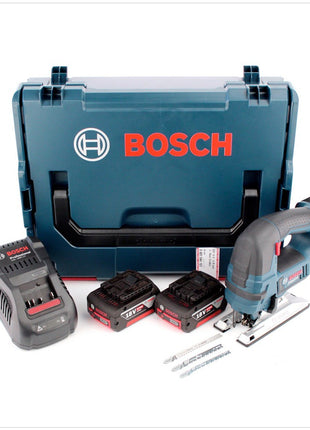 Bosch GST 18 V-Li B Akku Stichsäge in L-Boxx + 2x 6,0 Ah Akku + Ladegerät - Toolbrothers