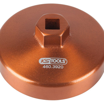 KS TOOLS 1/2" Ölfilterschlüssel für Iveco, 94,5 mm, 10 Flächen ( 460.3920 ) - Toolbrothers