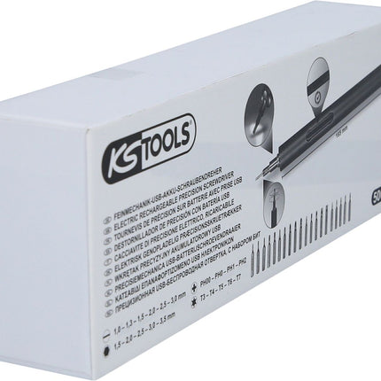 KS TOOLS Feinmechanik-USB-Akku-Schraubendreher ( 500.7195 ) - Toolbrothers