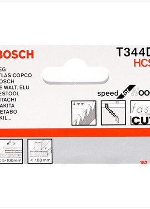 Bosch T 344 D Stichsägeblätter Special for Wood 3 Stk. 152 mm ( 2608637944 ) - Toolbrothers