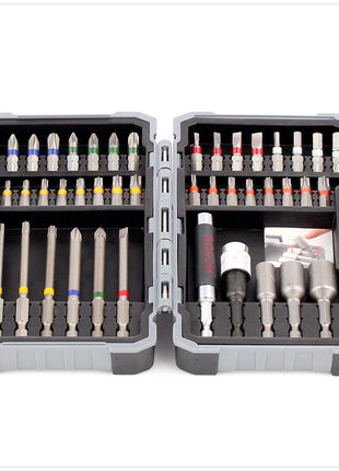 Bosch GSR 18 V-EC Akku Bohrschrauber mit 2x Akku 4 Ah, AL1860 Ladegerät, L-Boxx und Bit Set ( 0615990GB4 ) - Toolbrothers